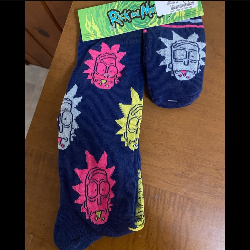 "Rick And Morty" Matching Unisex Socks Set for Owner & Pet